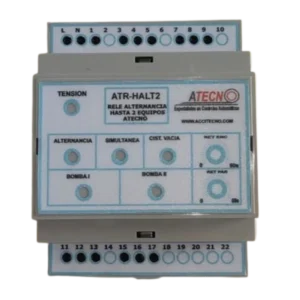 CONTROLADOR PARA SISTEMAS HIDRONEUMÁTICOS Y TRASVASES HASTA 2 BOMBAS - ATR-HALT2