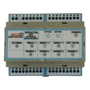 CONTROLADOR PARA SISTEMAS HIDRONEUMÁTICOS Y TRASVASES HASTA 4 BOMBAS - ATR-HALT4