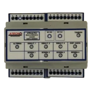 CONTROLADOR PARA SISTEMAS DE DRENAJE Y VACIADOS HASTA 4 BOMBAS - ATR-VALT4